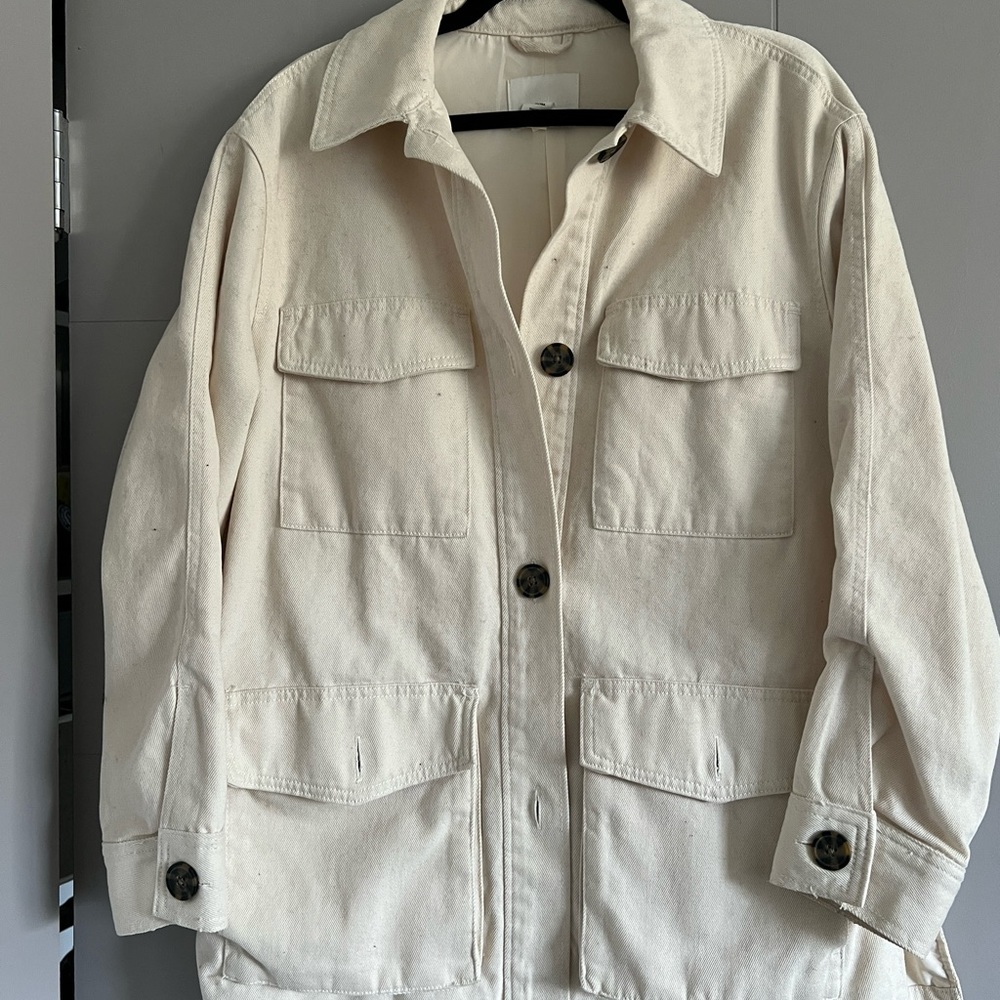 Off White cotton jacket